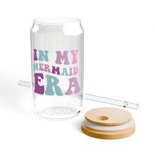 Load image into Gallery viewer, In My Mermaid Era Sipper Glass