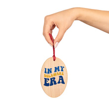 Load image into Gallery viewer, In My Delaware Era Wooden Ornaments (Magnetic Back and Red Ribbon)