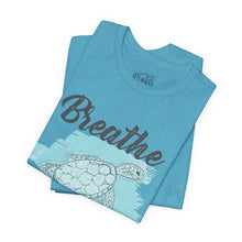 Load image into Gallery viewer, Breathe Sea Turtle Classic T-Shirt