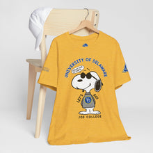 Load image into Gallery viewer, University of Delaware Joe College Snoopy Graphic Tee