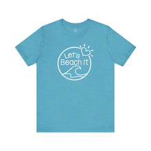 Load image into Gallery viewer, Let's Beach It Classic T-Shirt