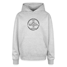Load image into Gallery viewer, Let's Rehoboth It Oversized Hooded Sweatshirt - heather grey