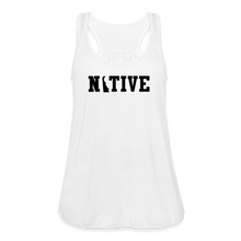 Load image into Gallery viewer, Native Women's Flowy Tank Top - white