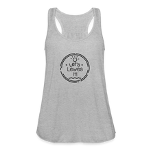 Load image into Gallery viewer, Let's Lewes It Women's Flowy Tank Top - heather gray
