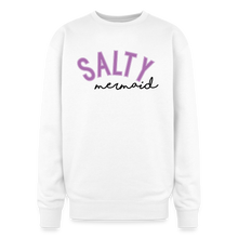 Load image into Gallery viewer, Salty Mermaid Oversized Crewneck Sweatshirt - white
