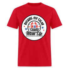 Load image into Gallery viewer, CHS Color Guard Mom T-Shirt - red