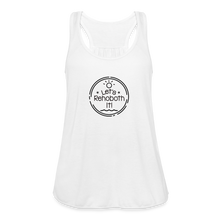 Load image into Gallery viewer, Let's Rehoboth It Women's Flowy Tank Top - white