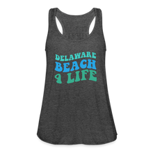 Load image into Gallery viewer, Delaware Beach 4 Life Women's Flowy Tank Top - deep heather