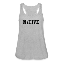 Load image into Gallery viewer, Native Women's Flowy Tank Top - heather gray