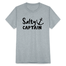 Load image into Gallery viewer, Salty Captain T-Shirt - heather grey