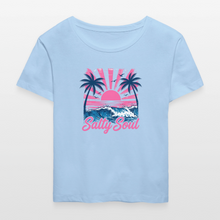 Load image into Gallery viewer, Salty Soul Women’s Relaxed Organic T-Shirt - blue soul