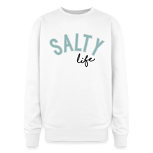 Load image into Gallery viewer, Salty Life Oversized Crewneck Sweatshirt - white