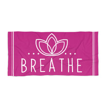 Load image into Gallery viewer, Breath Large Beach Towel Pink