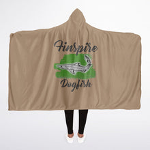 Load image into Gallery viewer, Hooded Blanket Micro Fleece (Dogfish)