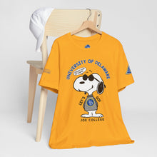 Load image into Gallery viewer, University of Delaware Joe College Snoopy Graphic Tee