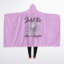 Load image into Gallery viewer, Hooded Blanket Micro Fleece (Jellyfish)