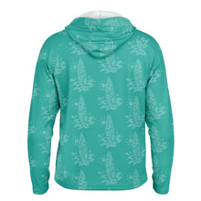 Load image into Gallery viewer, Let’s Beach It Sea Life Collection Unisex Long Sleeve Performance Hoodie (Surf On)