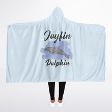 Load image into Gallery viewer, Hooded Blanket Micro Fleece (Dolphin)