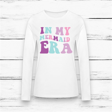 Load image into Gallery viewer, In My Mermaid Era Women's Long Sleeve T-Shirt