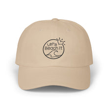 Load image into Gallery viewer, Beach-Themed Cap - 'Let's Beach It' - Perfect for Summer Days