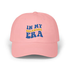 Load image into Gallery viewer, White Classic Cap - "In My Delaware Era" Statement Hat