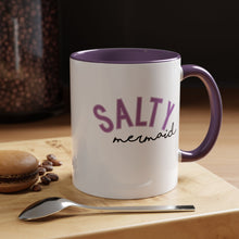 Load image into Gallery viewer, Salty Mermaid Accent Coffee Mug (11 oz)