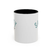 Load image into Gallery viewer, Salty Life Accent Coffee Mug (11 oz)