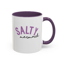 Load image into Gallery viewer, Salty Mermaid Accent Coffee Mug (11 oz)