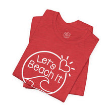 Load image into Gallery viewer, Let's Beach It Classic T-Shirt