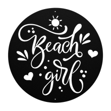 Load image into Gallery viewer, Beach_Girl_Black_Transparent_Mockup.png