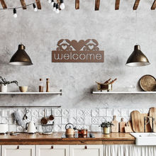 Load image into Gallery viewer, Crab_Welcome_Sign_Copper_Rustic_Kitchen_Mockup.png