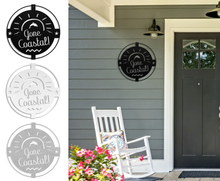 Load image into Gallery viewer, Gone Coastal Metal Sign