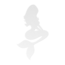Load image into Gallery viewer, Mermaid_Metal_Sign_White_Transparent_Mockup.png