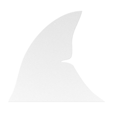 Load image into Gallery viewer, Shark_Fin_Metal_Sign_White_Transparent_Mockup.png
