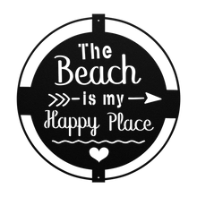 Load image into Gallery viewer, The_Beach_Is_My_Happy_Place_Black_Transparent_Mockup.png