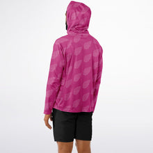 Load image into Gallery viewer, Let’s Beach It Sea Life Collection Unisex Long Sleeve Performance Hoodie (Shell)