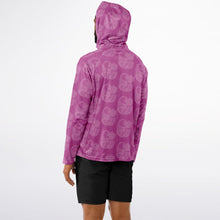 Load image into Gallery viewer, Let’s Beach It Sea Life Collection Unisex Long Sleeve Performance Hoodie (Mermaid)