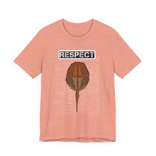 Load image into Gallery viewer, Respect The Horseshoe Crab Unisex Jersey Short Sleeve Tee
