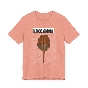 Respect The Horseshoe Crab Unisex Jersey Short Sleeve Tee