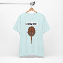 Load image into Gallery viewer, Respect The Horseshoe Crab Unisex Jersey Short Sleeve Tee
