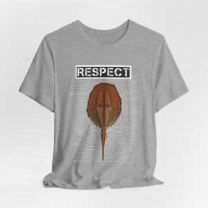 Respect The Horseshoe Crab Unisex Jersey Short Sleeve Tee