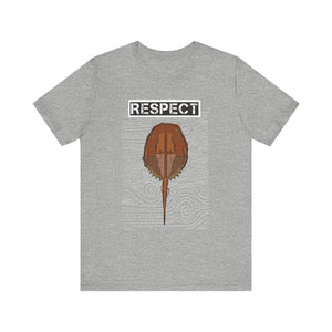 Respect The Horseshoe Crab Unisex Jersey Short Sleeve Tee