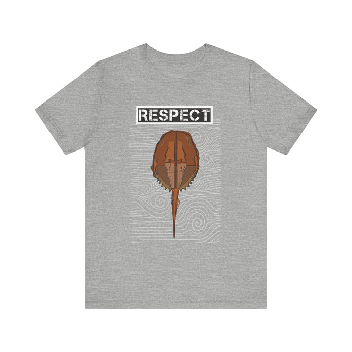 Respect The Horseshoe Crab Unisex Jersey Short Sleeve Tee