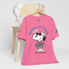 Load image into Gallery viewer, University of Delaware Joe College Snoopy Graphic Tee
