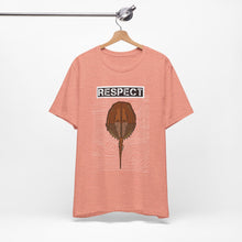 Load image into Gallery viewer, Respect The Horseshoe Crab Unisex Jersey Short Sleeve Tee
