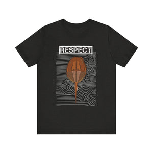 Respect The Horseshoe Crab Unisex Jersey Short Sleeve Tee