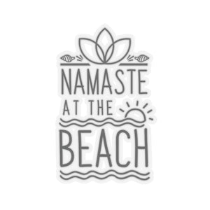 Namaste At The Beach Sticker