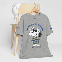 Load image into Gallery viewer, University of Delaware Joe College Snoopy Graphic Tee
