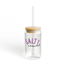 Load image into Gallery viewer, Salty Mermaid Beach Sipper Glass
