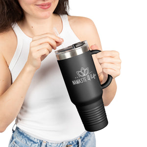 Namaste 4 Life Insulated Travel Mug, 40oz